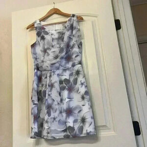 Lauren Conrad "Patrick and Miley" Flowered Sleeveless Spring Summer Dress size 8